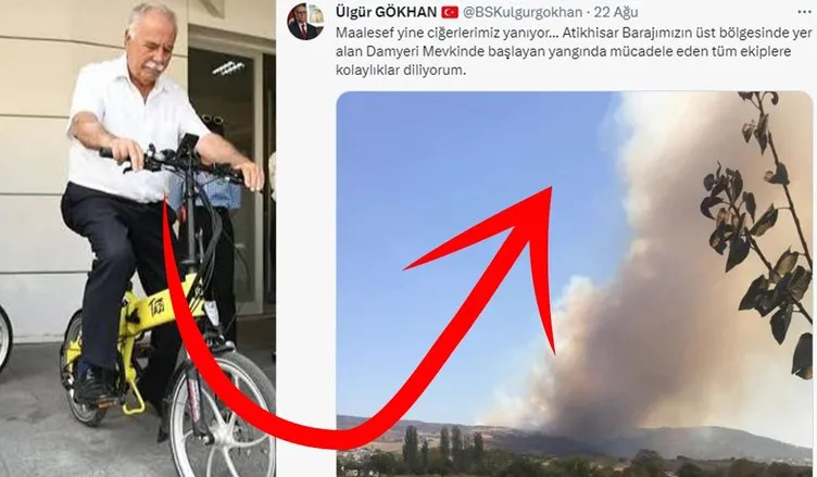 Çanakkale yanıyor: CHP’li Başkan yurt dışında tatil yapıyor! Paylaşımı da ayrı skandal!
