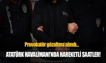 Çantada bomba var deyince gözaltına alındı