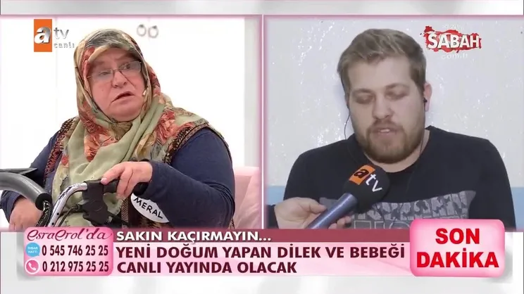 Esra Erol’da bir ilk! Mehmet Can baba olduğunu Esra Erol canlı yayınında öğrenince gözyaşlarına hakim olamadı! | Video