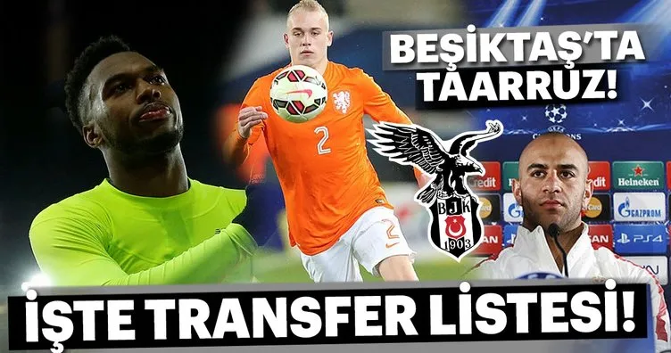 Beşiktaş son dakika transfer haberleri! Transfer taaruzu başladı