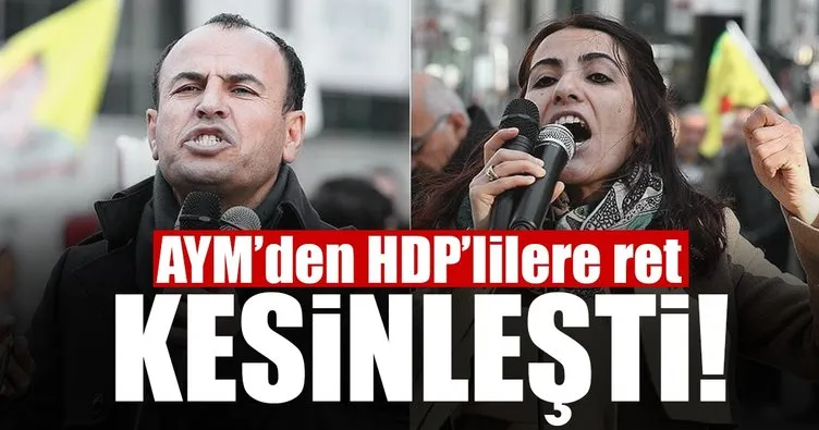 Son dakika: HDP’lilerin vekilliklerinin düşürülmesi kararı kesinleşti