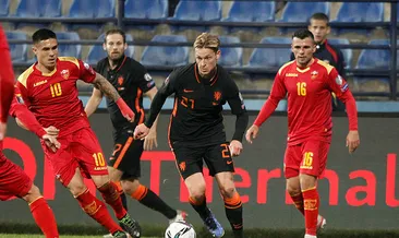 Hollanda son dakikalarda Karadağ’a takıldı! Milli takım ümitlendi...