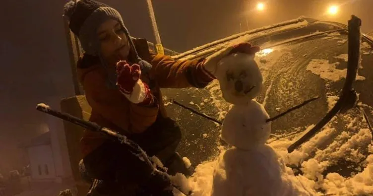 Muğlalılar kar sevincini sosyal medyadan paylaştı