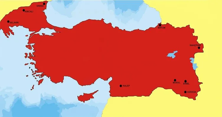 Halep Ten Musul A Uzanan Misak I Milli Gercegi Fotohaber Gundem