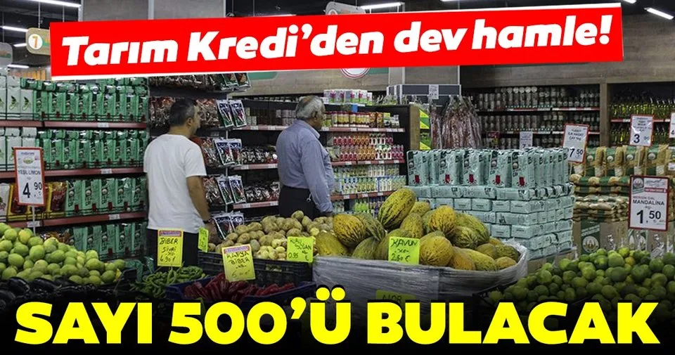 Tarim Kredi Market Sayisini Artiracak Son Dakika Haberler
