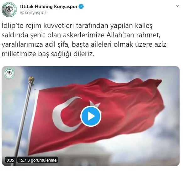 Spor camiası tek yürek! Başımız sağ olsun