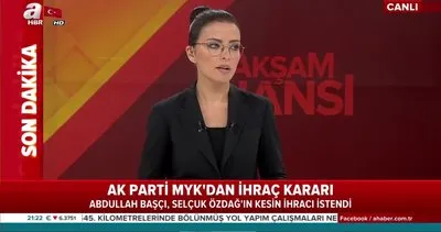 AK Parti MYK’dan flaş ihraç kararı: Ahmet Davutoğlu, Ayhan Sefer Üstün, Abdullah Başçı ve Selçuk Özdağ