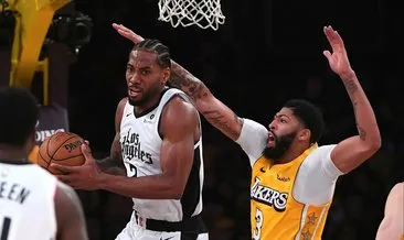 Lakers - Clippers derbisine Kawhi Leonard damgası