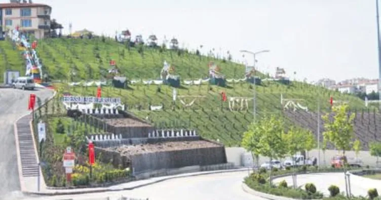 Ertuğrul Gazi Parkı rengârenk