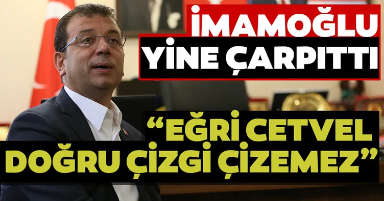 İstifa konusunda İmamoğlu çarpıtıyor