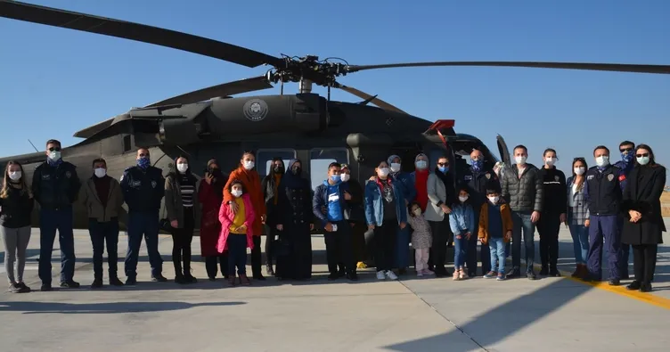 Engelli çocuklar sevindirildi