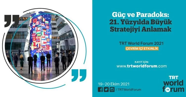 “TRT World Forum 2021” Yarın Başlıyor