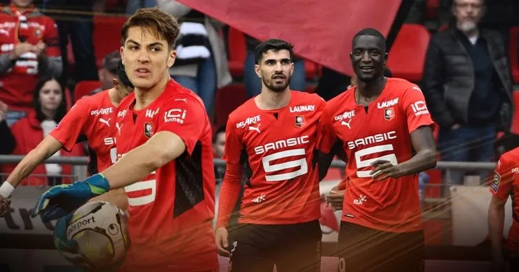 Fransa Ligue 1’de Rennes’in yükselişi sürüyor! 7 gollü maçta Doğan Alemdar göz doldurdu