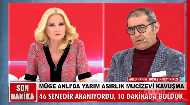 75 yaşındaki babanın evlat hasreti! 46 senedir arıyordu, Müge Anlı 10 dakikada buldu!