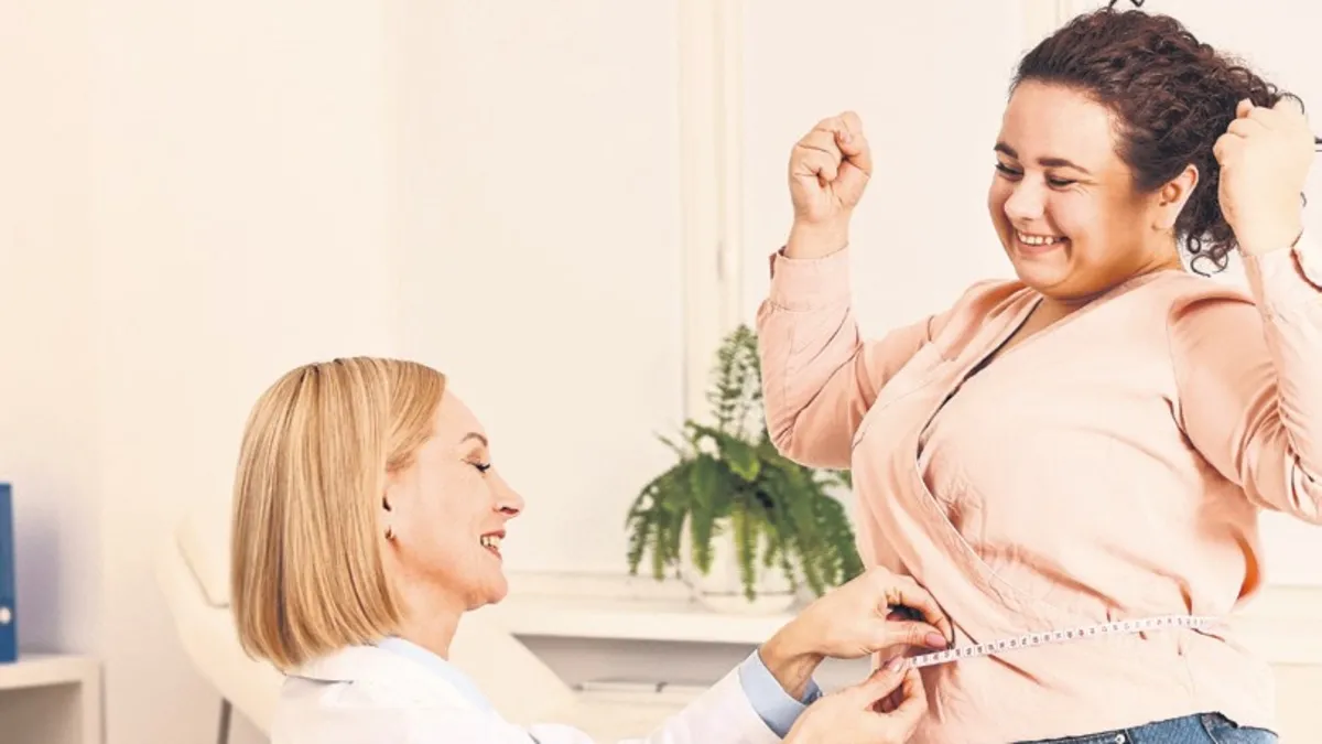 Katı diyetler yerine sabırlı olun Katı diyetler yerine sabırlı olun
