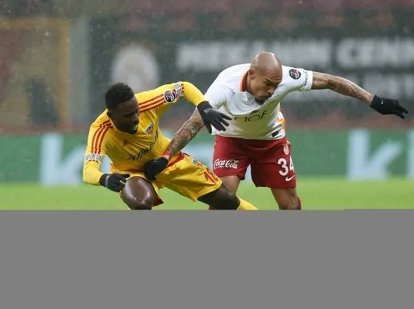 Galatasaray-Kayserispor maçından kareler
