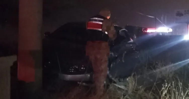 Elazığ’da kaza: 1 ölü, 4 yaralı