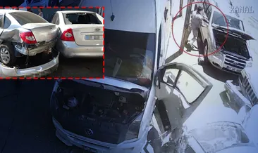 Antalya’da gaz pedalı takılı kalan araç ortalığı savaş alanına çevirdi! 7 araç hasar gördü: O anlar kamerada