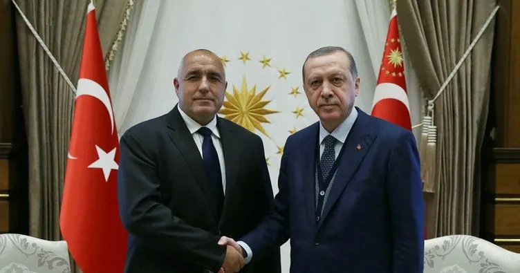 Cumhurbaşkanı Erdoğan Borisov’u kabul etti