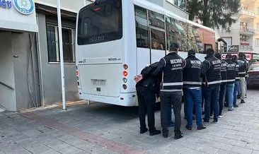 İzmir’de suç örgütüne operasyonda 7 kişi tutuklandı #izmir