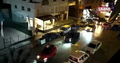 Trafiği tehlikeye sokan asker uğurlaması kamerada! | Video