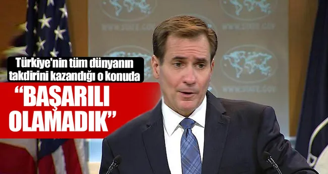 ABD’den Suriye itirafı: Başarılı olamadık!