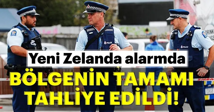 Son dakika: Yeni Zelanda’da polisi alarma geçiren olay