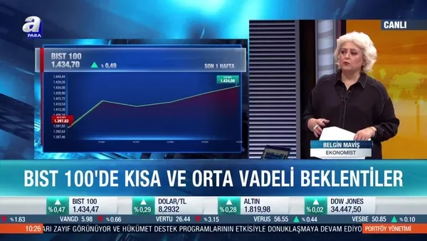 Ekonomist Belgin Maviş: Dövizdeki geri çekilme Borsa İstanbul'a güç verdi