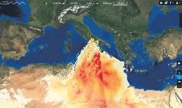 Dev toz bulutu geliyor