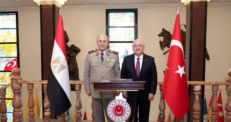 Milli Savunma Bakanı Güler, Mısır Genelkurmay Başkanı Korgeneral Askar’ı kabul etti