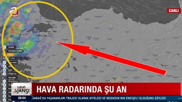 Son dakika: İstanbul'a dolu yağışı ve fırtınanın gelme anı hava radarında! (8 Ekim 2020 Perşemebe) Meteoroloji'den Turuncu uyarı | Video