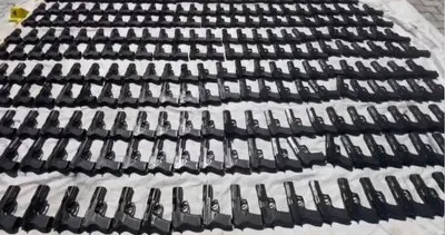 450 adet kurusıkı tabanca ele geçirildi #hatay