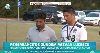 Fenerbahçe’de gündem Razvan Lucescu