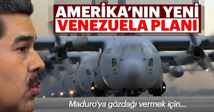 ABD’den Venezuela’ya askeri uçakla yardım planı