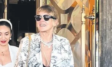 Sharon Stone aramızda #istanbul