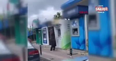 İstanbul Beykoz’da ATM’lere çekiçli saldırı kamerada | Video