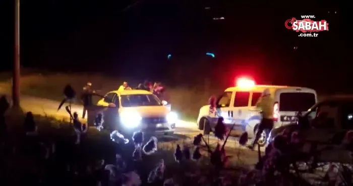 Bursa’da kısıtlamada kavga ihbarına giden polisler şok oldu | Video