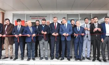 Bitlis’te Türk Kızılayı tarafından butik açıldı
