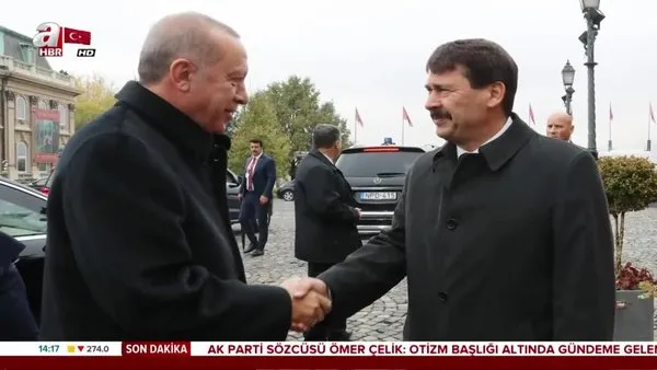 Başkan Erdoğan Macaristan'da! Macaristan Cumhurbaşkanı Janos Ader ile görüştü