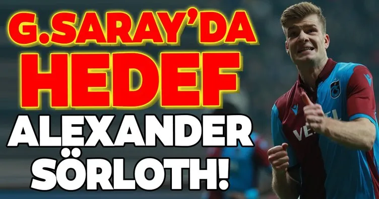 Galatasaray’da hedef Alexander Sörloth!