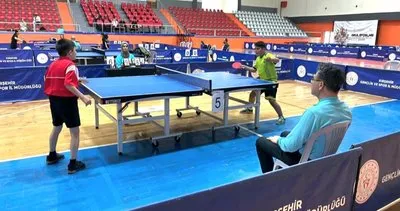 Masa tenisi Türkiye Şampiyonası Kırşehir’de başladı #kirsehir