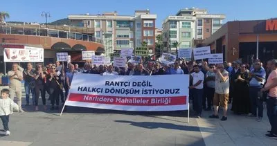 Narlıdere Mahalleler Birliği’nden kentsel dönüşüm tepkisi! #izmir