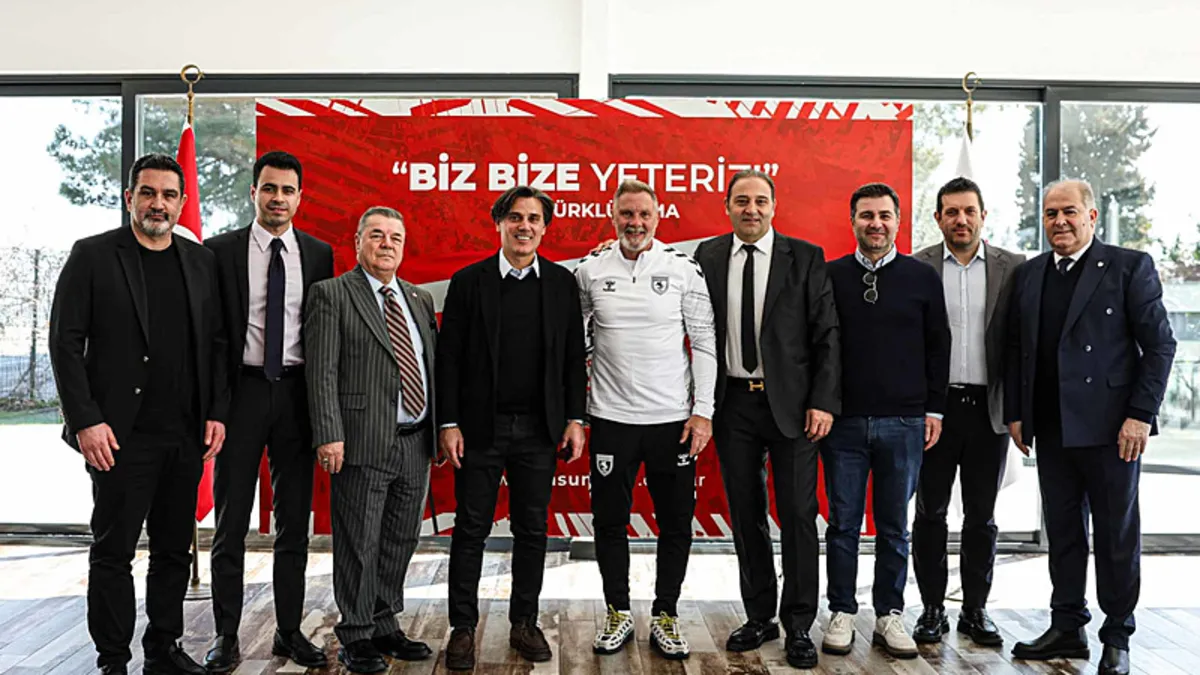 A Milli Takım Teknik Direktörü Montella’dan Samsunspor’a ziyaret! A Milli Takım Teknik Direktörü Montella’dan Samsunspor’a ziyaret!