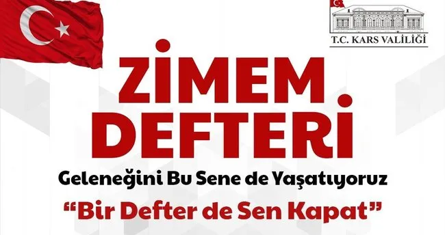 Kars’ta asırlık geleneğe devam: Zimem Defteri bu yıl da açılıyor