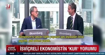 İsviçreli ekonomistin kur yorumu Türkiye ile ilgisi yok | Video