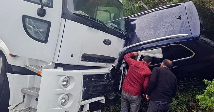 Bursa’daki feci kaza! Anne-oğul hayatını kaybetti