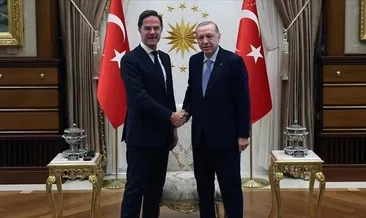Başkan Erdoğan-Rutte’yi kabul etti