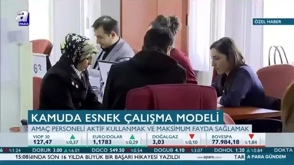 Kamuda esnek çalışma modeli geliyor!