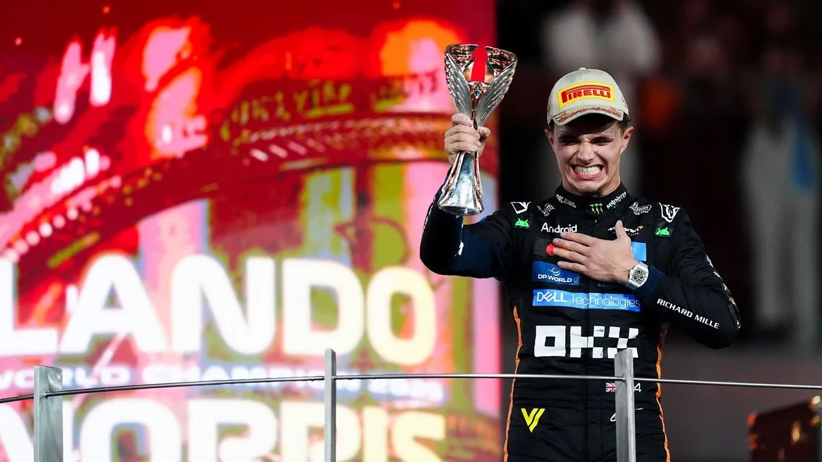 Lando Norris’ten tarihi şampiyonluk