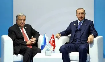 BM Genel Sekreteri Guterres, Başkan Erdoğan’ı tebrik etti